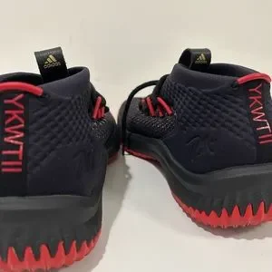 adidas | Shoes | Adidas Dame 4 Ykwtii Blackscarlet And Gold  display picture 1